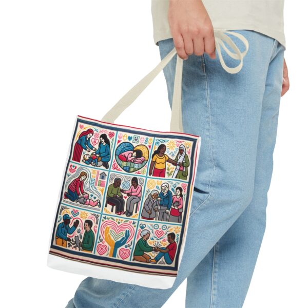 Heartfelt Connections Tote Bag - Perfect for Valentine's Day & Everyday Use - Image 15