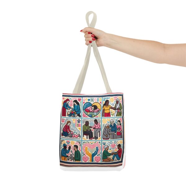 Heartfelt Connections Tote Bag - Perfect for Valentine's Day & Everyday Use - Image 16