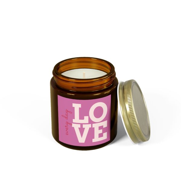 Love Every Day Scented Candle - Coconut Apricot Wax - Image 54