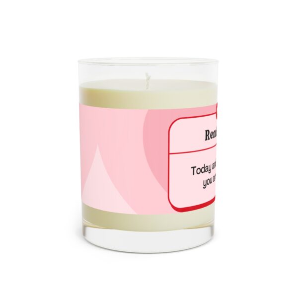 Scented Candle - Reminder of Love, 11oz Full Glass Candle - Image 3