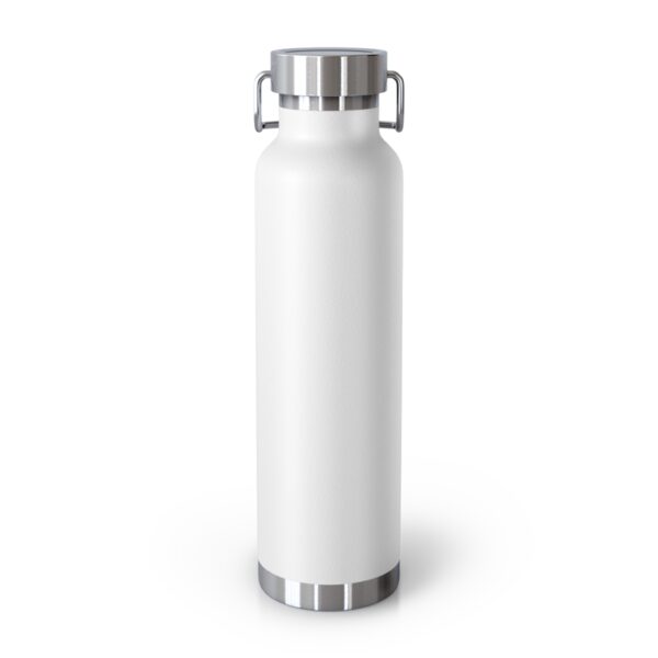 Stylish Insulated Water Bottle - "Drink More Water" Motivational Design - 22oz Copper Vacuum Flask - Image 4