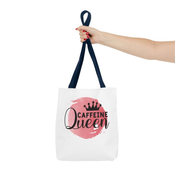 Caffeine Queen Tote Bag - Stylish and Fun for Coffee Lovers - Image 12