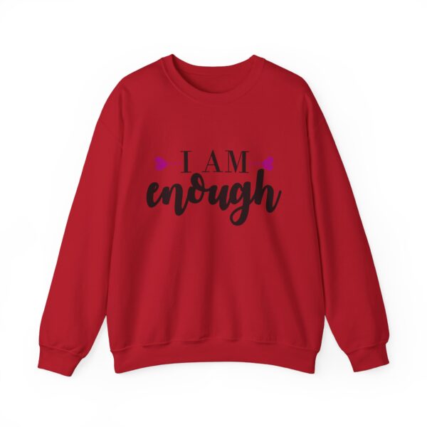 I Am Enough Unisex Heavy Blend™ Crewneck Sweatshirt - Empowerment Apparel - Image 14