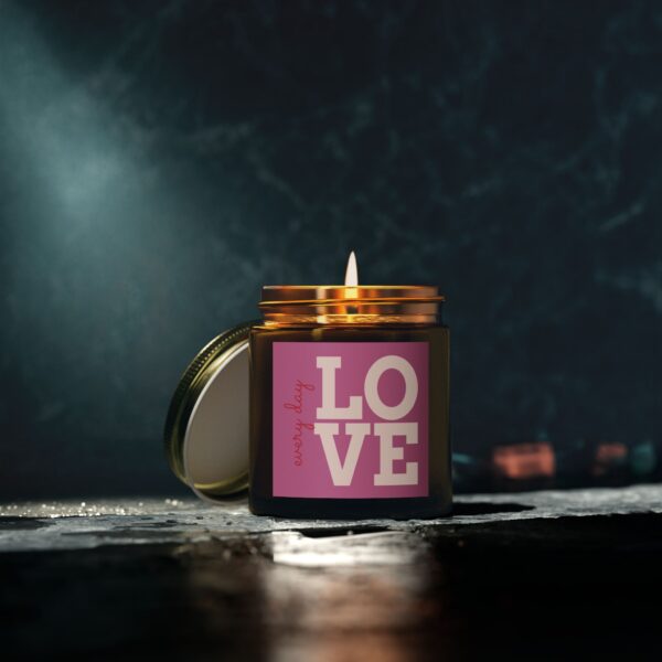 Love Every Day Scented Candle - Coconut Apricot Wax - Image 60