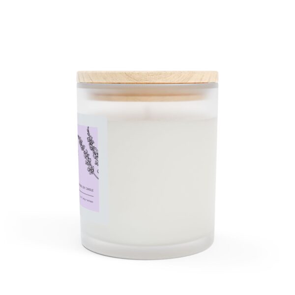 Frosted Glass Candle, 11oz - Image 3