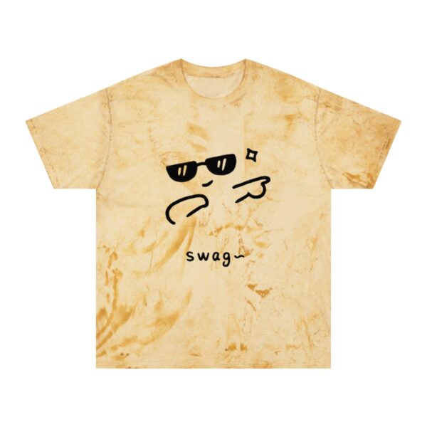 Unisex Color Blast 'Swag' T-Shirt – Trendy and Fun Summer Wear