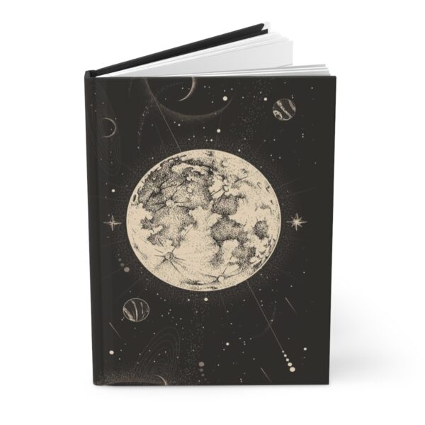 Celestial Dreams Hardcover Journal - Matte Finish for Stargazers and Dreamers - Image 3