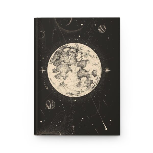 Celestial Dreams Hardcover Journal - Matte Finish for Stargazers and Dreamers