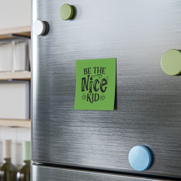 Inspirational Post-it® Note Pads - "Be the Nice Kid" - Motivational Sticky Notes for Kids