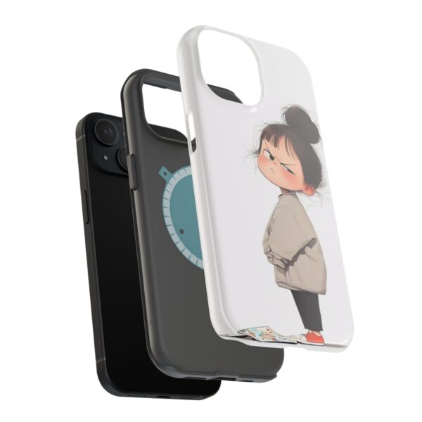 Cute Cartoon Magnetic Tough Case for iPhone - Stylish and Protective Cover - Image 4