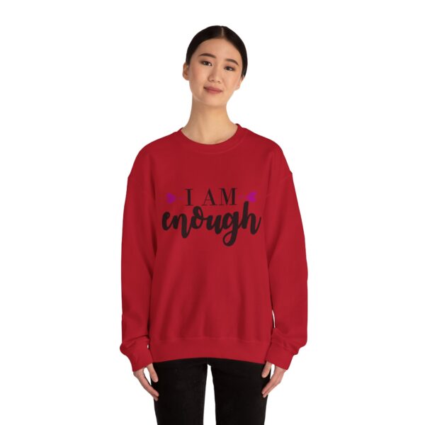 I Am Enough Unisex Heavy Blend™ Crewneck Sweatshirt - Empowerment Apparel - Image 17