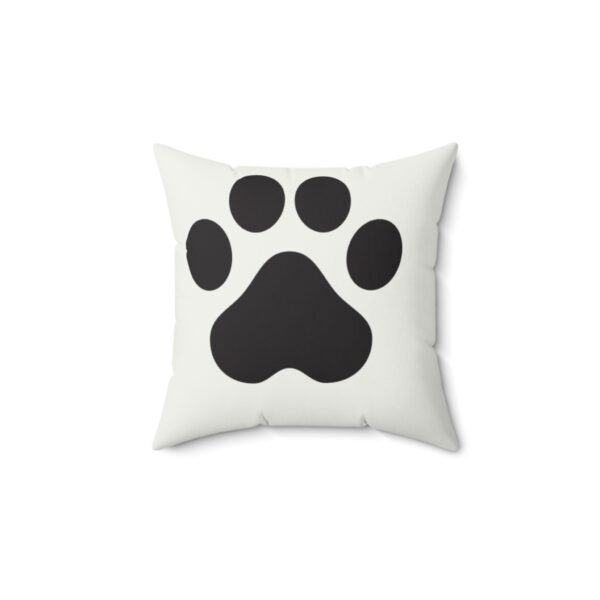 Cozy Pet Paw Print Pillow | Ideal for Animal Lovers & Home Decor - Image 2