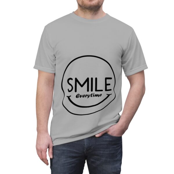 Unisex Smile Everytime Tee - Feel Good Casual Wear